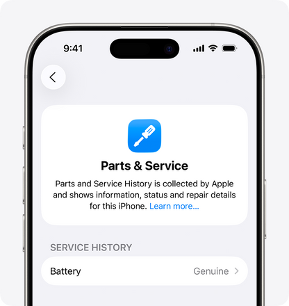 Apple iPhone Battery Repair / Replacement Service