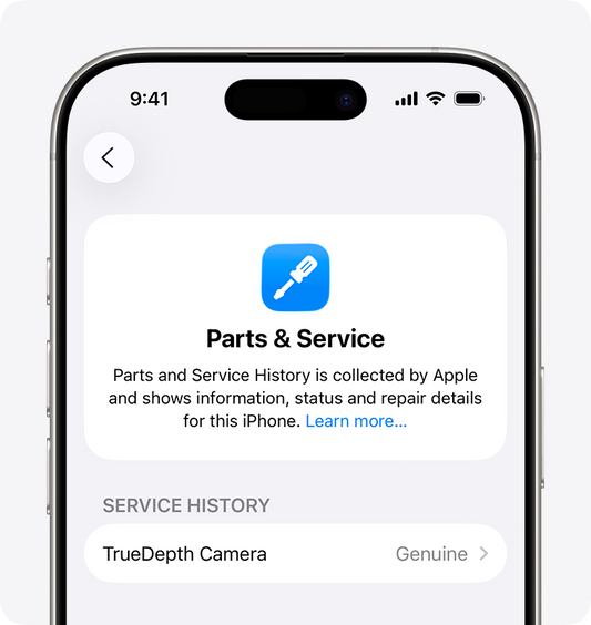 Apple iPhone TrueDepth Camera / Front Camera Repair / Replacement Service
